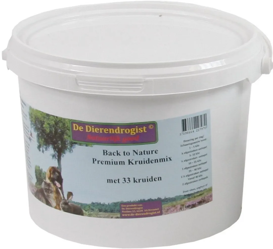 Dierendrogist Back To Nature Premium Kruidenmix 450g