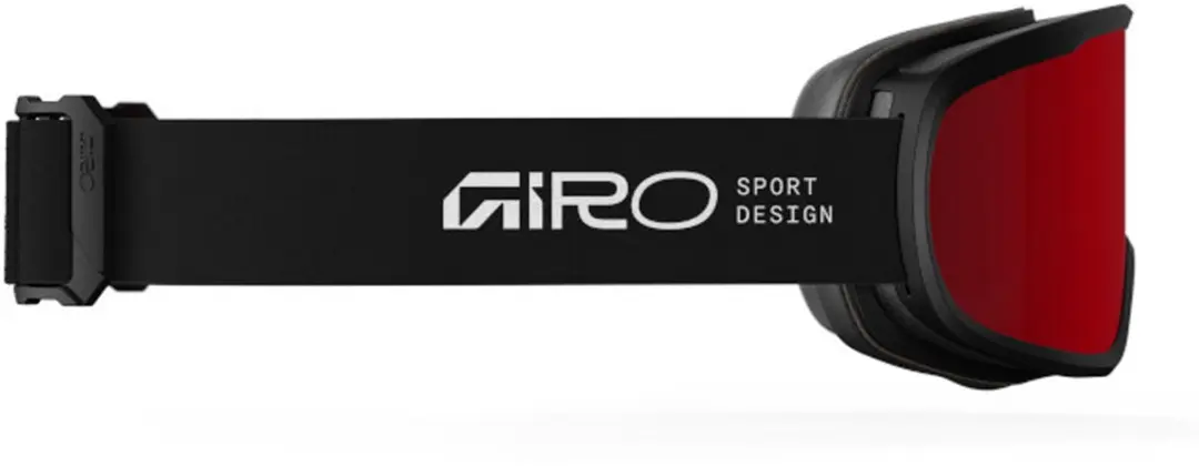 Giro GG Roam Stacked Skibril Senior - Zwart/Wit/Rood - afbeelding 3 van 6