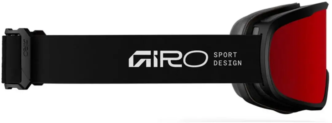 Giro GG Roam Stacked Skibril Senior - Zwart/Wit/Rood - afbeelding 4 van 6