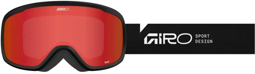Giro GG Roam Stacked Skibril Senior - Zwart/Wit/Rood - afbeelding 2 van 6