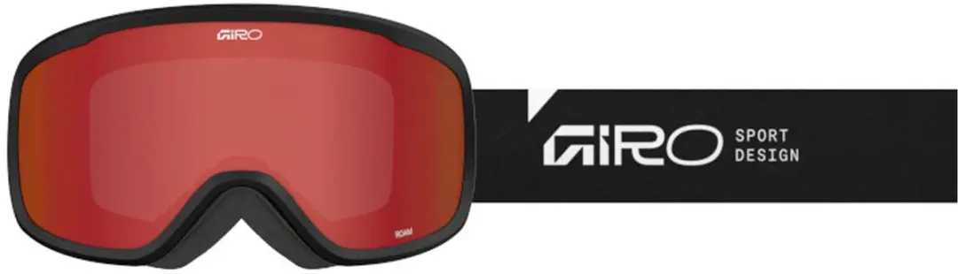 Giro GG Roam Stacked Skibril Senior - Zwart/Wit/Rood - afbeelding 5 van 6