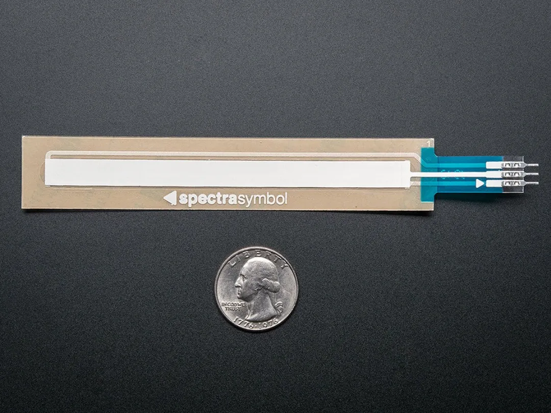 Adafruit Linear SoftPot Sensor 100mm - Meerkleurig