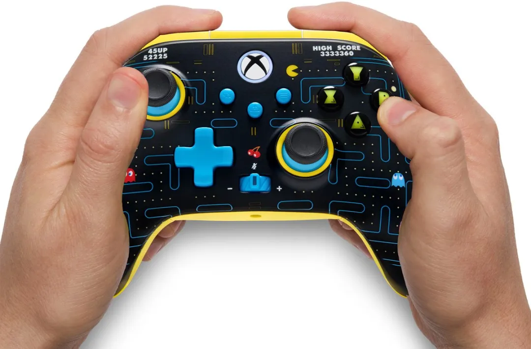 POWERA Draadloze Controller Xbox Series X|S Pac-Man XBGP0435-01 - Zwart - afbeelding 6 van 6