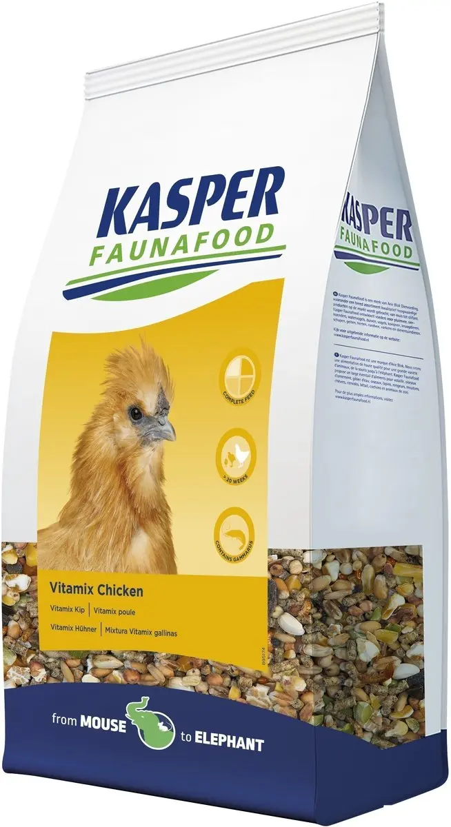 Kasper Faunafood Goldline Vitamix Kippenvoer - 3 kg - afbeelding 2 van 4