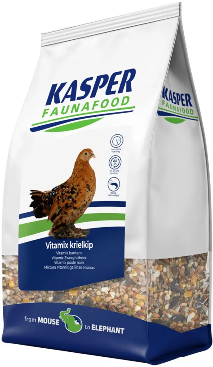 Kasper Faunafood Goldline Vitamix Krielkip - Kippenvoer - 3 kg - afbeelding 5 van 6