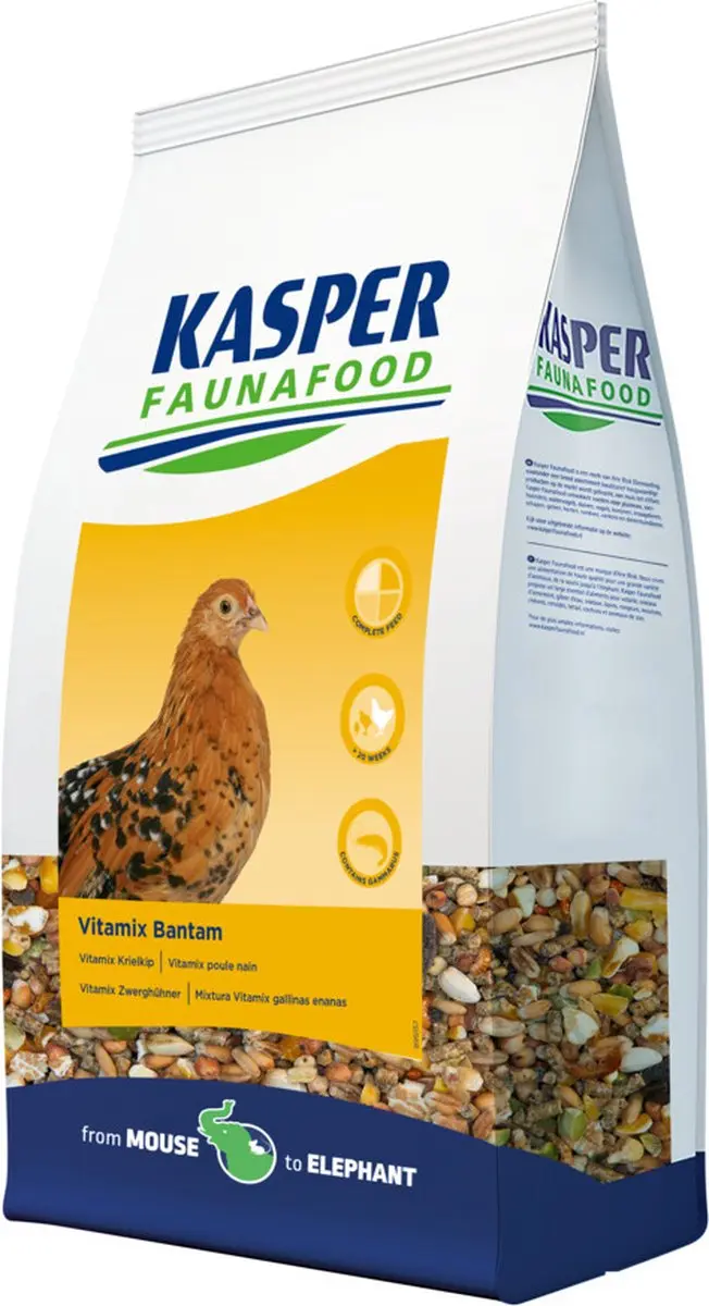 Kasper Faunafood Goldline Vitamix Krielkip - Kippenvoer - 3 kg - afbeelding 3 van 6