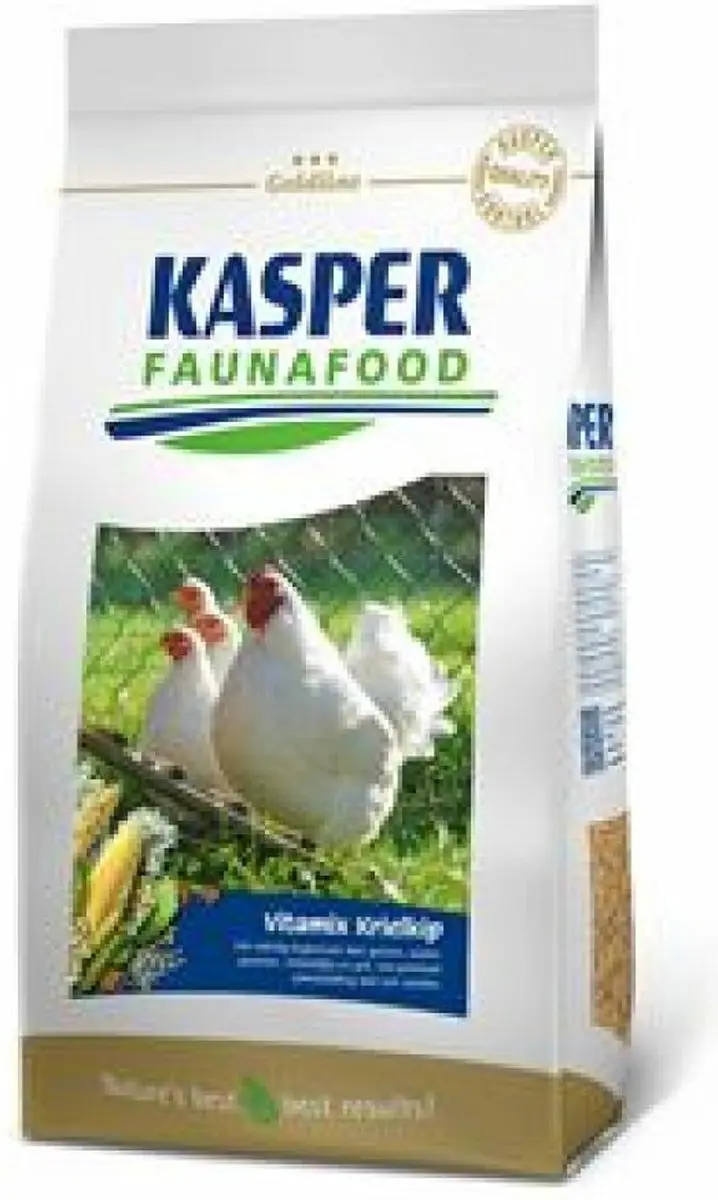 Kasper Faunafood Goldline Vitamix Krielkip - Kippenvoer - 3 kg - afbeelding 4 van 6