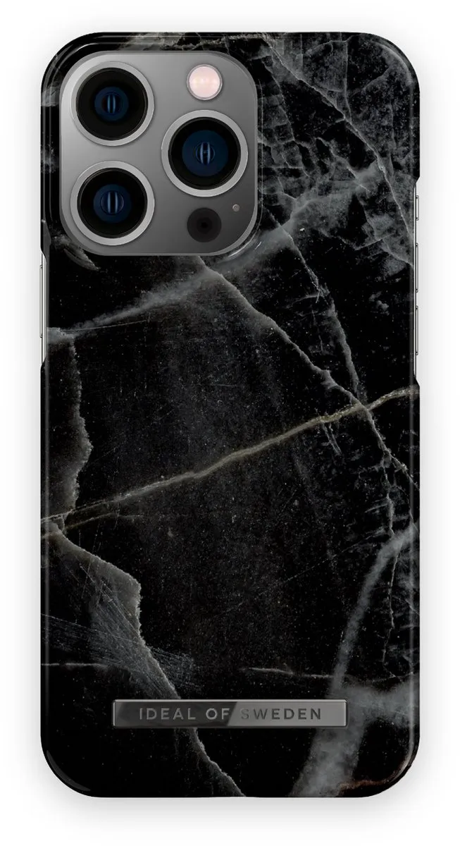 iDeal of Sweden iPhone 13 Pro Hoesje Black Thunder