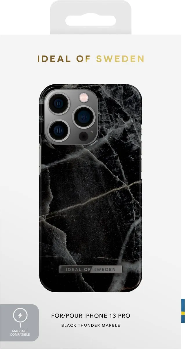 iDeal of Sweden iPhone 13 Pro Hoesje Black Thunder - MagSafe - IDFCTE22-I2161P-358 - afbeelding 4 van 6