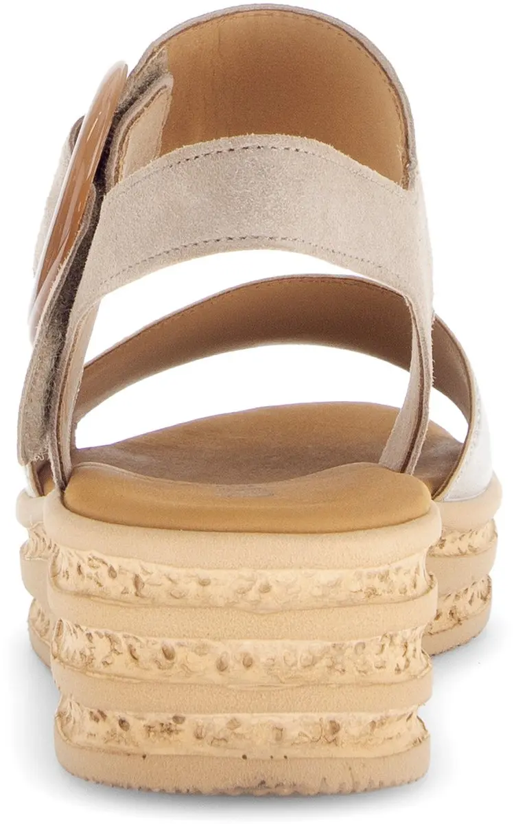 Gabor Dames Sandalen - Beige - 37 - afbeelding 4 van 6