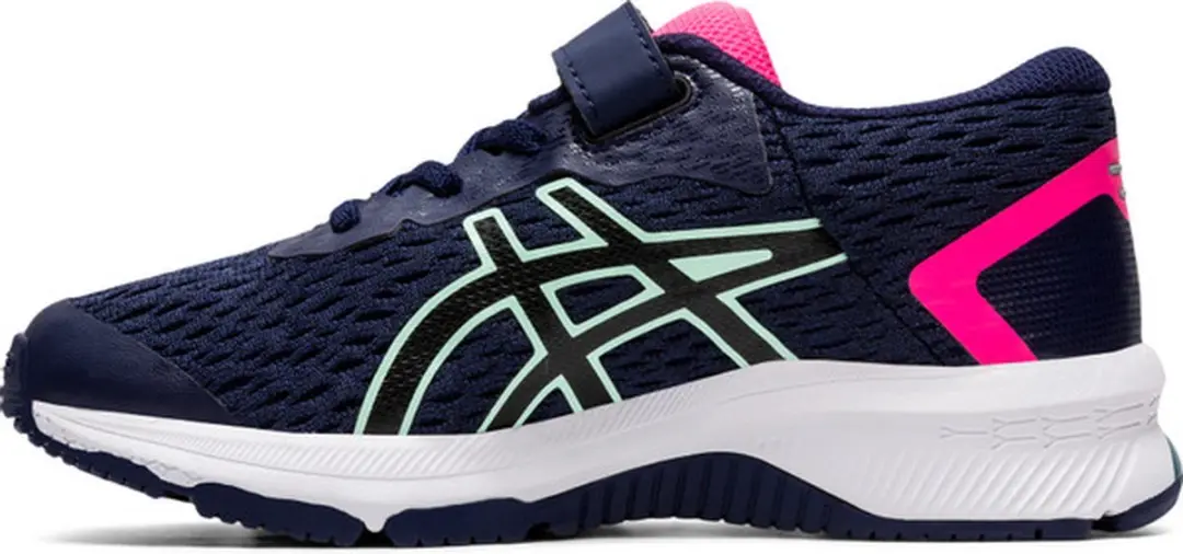 ASICS GT-1000 9 PS Kinderen Hardloopschoen - Blauw - afbeelding 2 van 6
