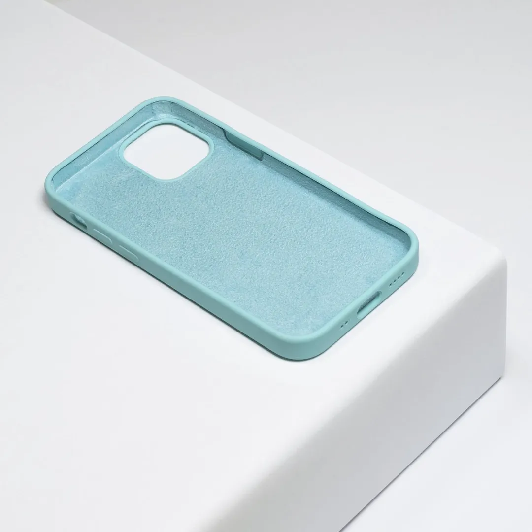 BMAX Siliconen Hoesje iPhone 12 Mini - Blauw