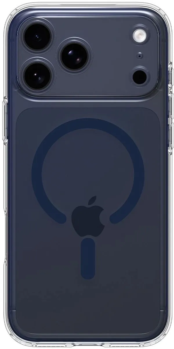Spigen Ultra Hybrid MagSafe iPhone 17 Pro - Transparant Diepblauw