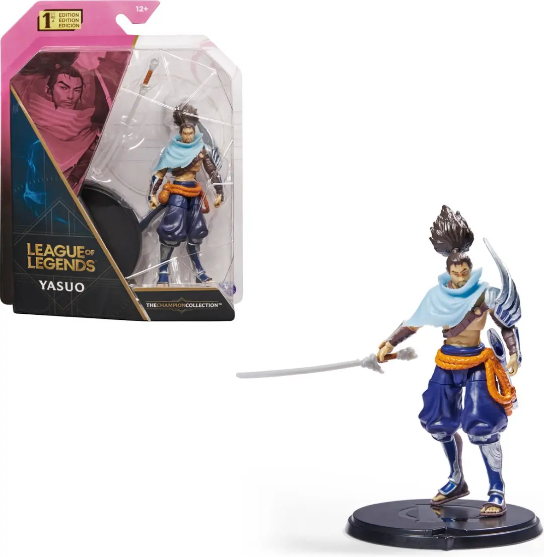 Spin Master League of Legends Yasuo Actiefiguur 10cm