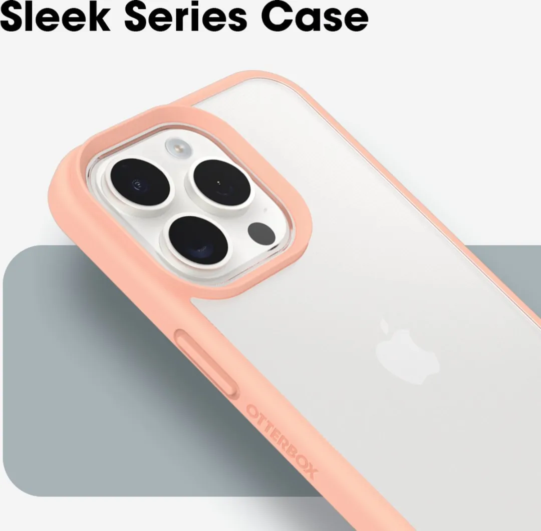 OtterBox React 77-92794 iPhone 15 Pro Max Hoesje - Transparant Roze