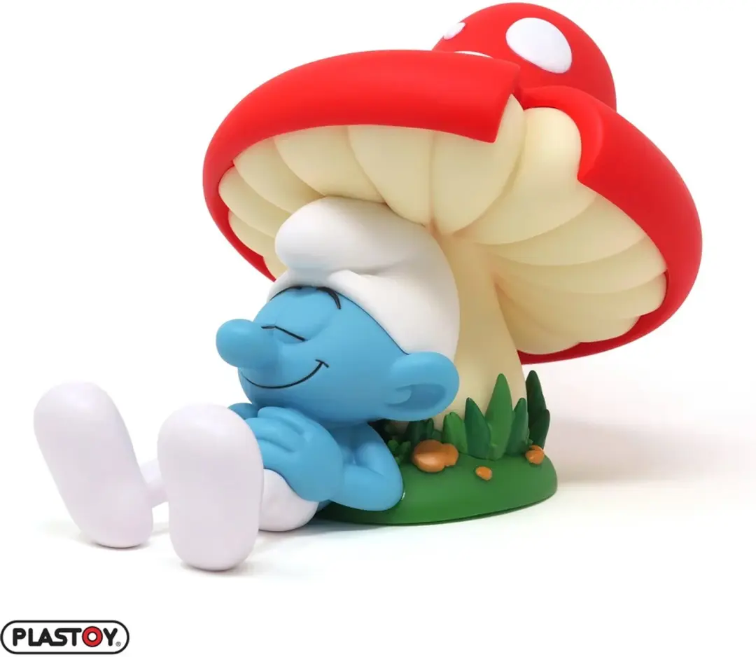 Plastoy Smurfs Luilaksmurf Spaarpot - 16cm - afbeelding 2 van 2