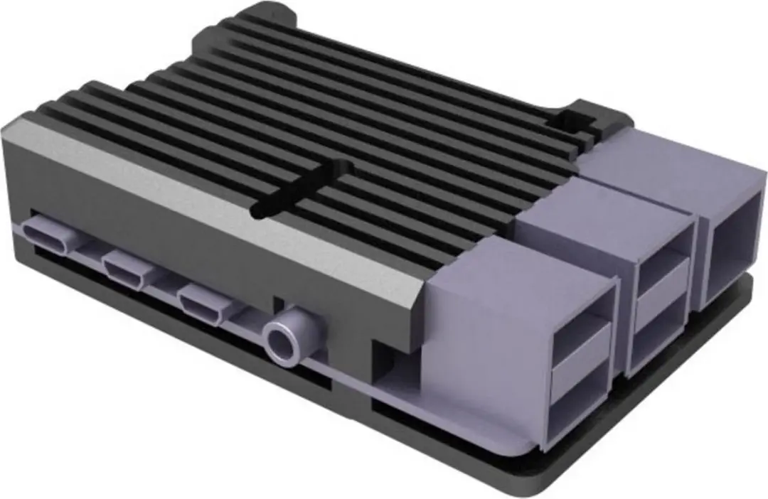 Joy-iT ARMOR Case BLOCK rb-alucasep4+07 SBC-behuizing - Zwart - afbeelding 2 van 5