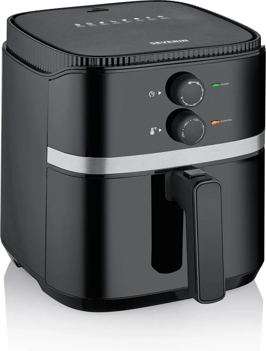 Severin FR 2452 Heteluchtfriteuse 5L - 1500W - Zwart