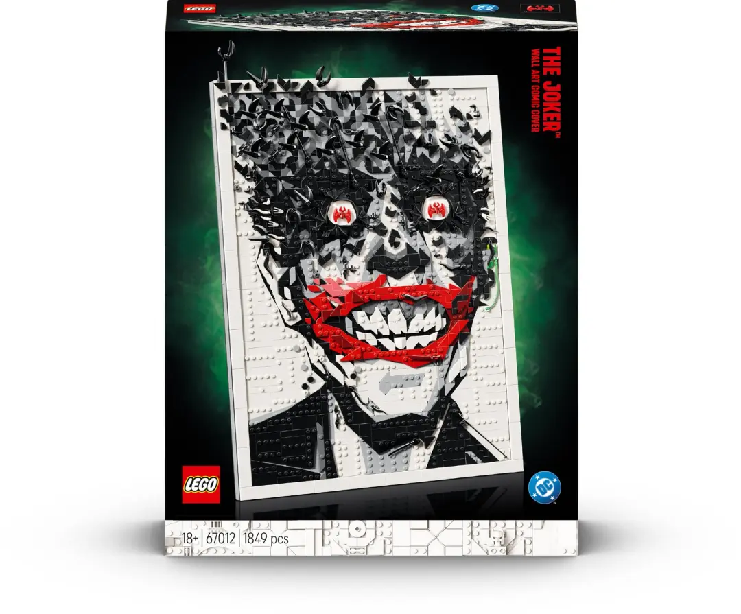 LEGO DC Batman The Joker Muurdecoratie 67012
