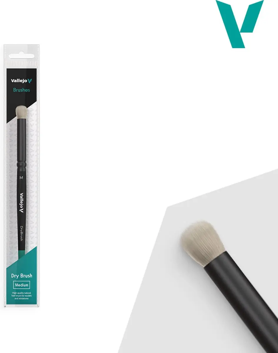Vallejo Hobbypenseel B07002 - Medium - afbeelding 2 van 3