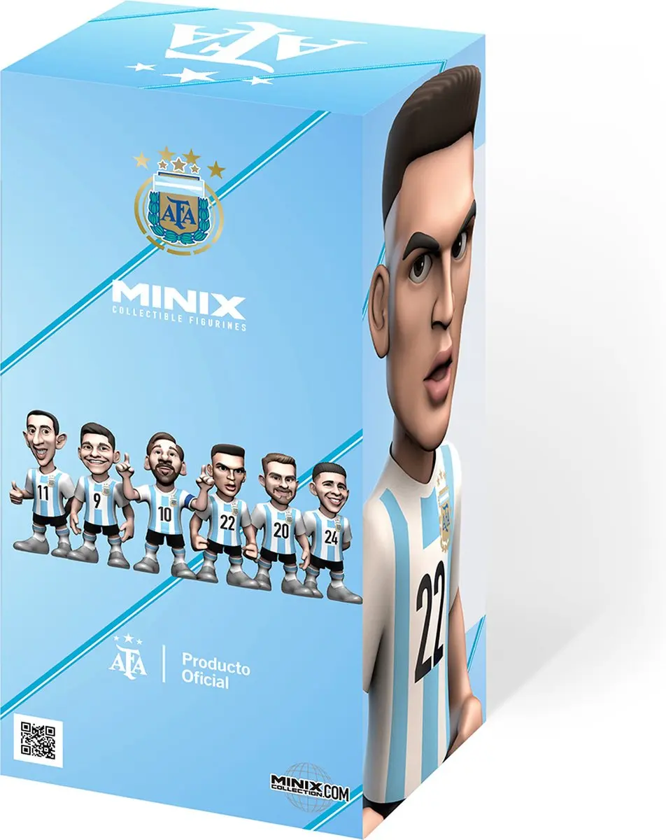 MINIX Football Stars #177 Lautaro Martínez Figuur 12cm - afbeelding 3 van 4