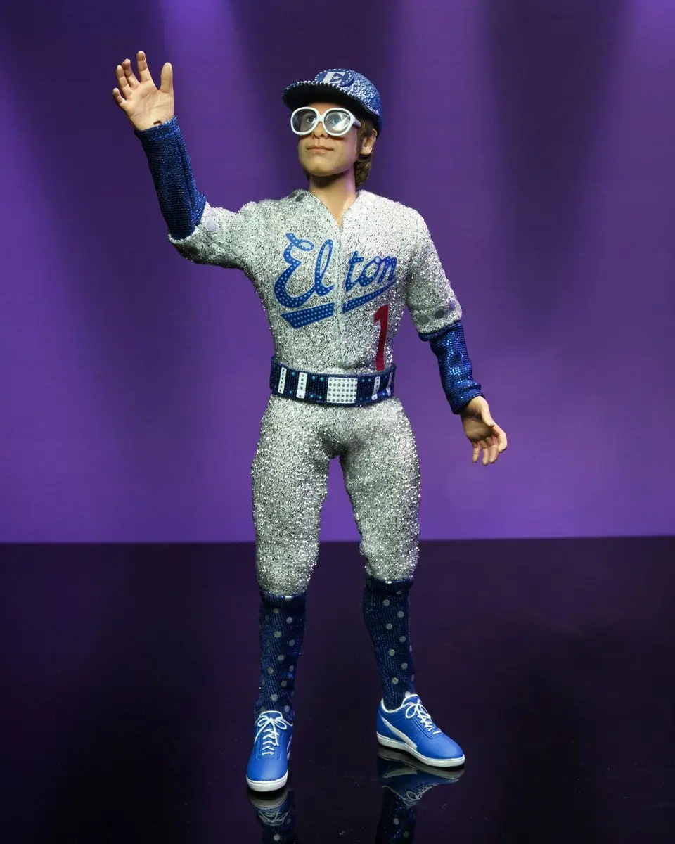 Neca Elton John Clothed Action Figure Live in '75 Deluxe Set 20cm - afbeelding 6 van 6