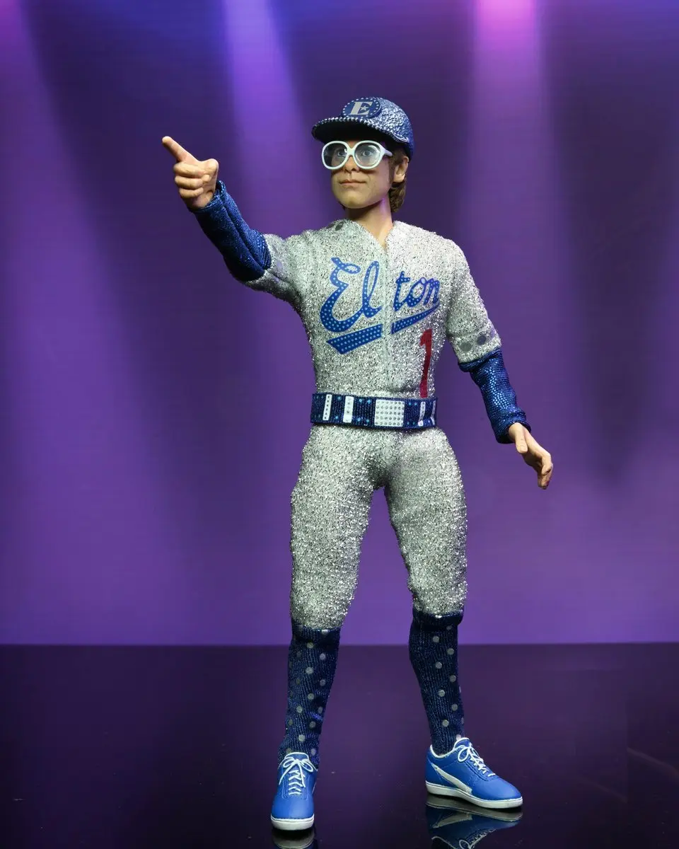 Neca Elton John Clothed Action Figure Live in '75 Deluxe Set 20cm - afbeelding 3 van 6
