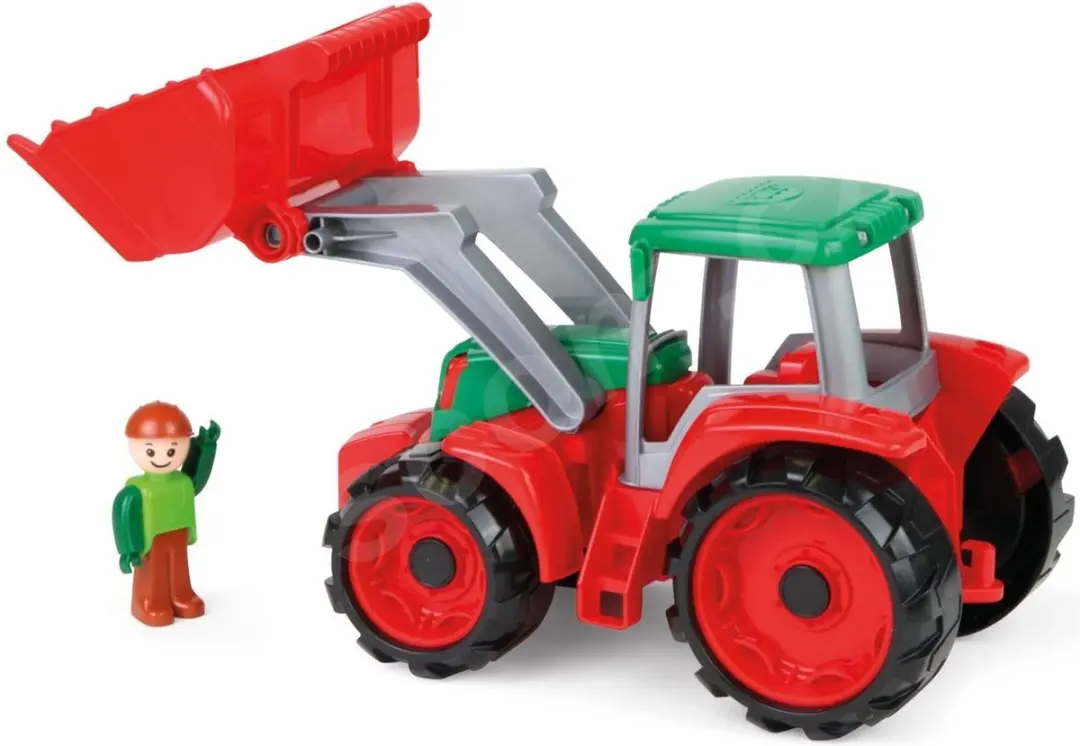 Lena Tractor Met Frontlader en Speelfiguurtje - afbeelding 3 van 6