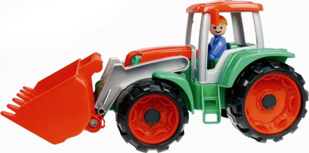Lena Tractor Met Frontlader en Speelfiguurtje