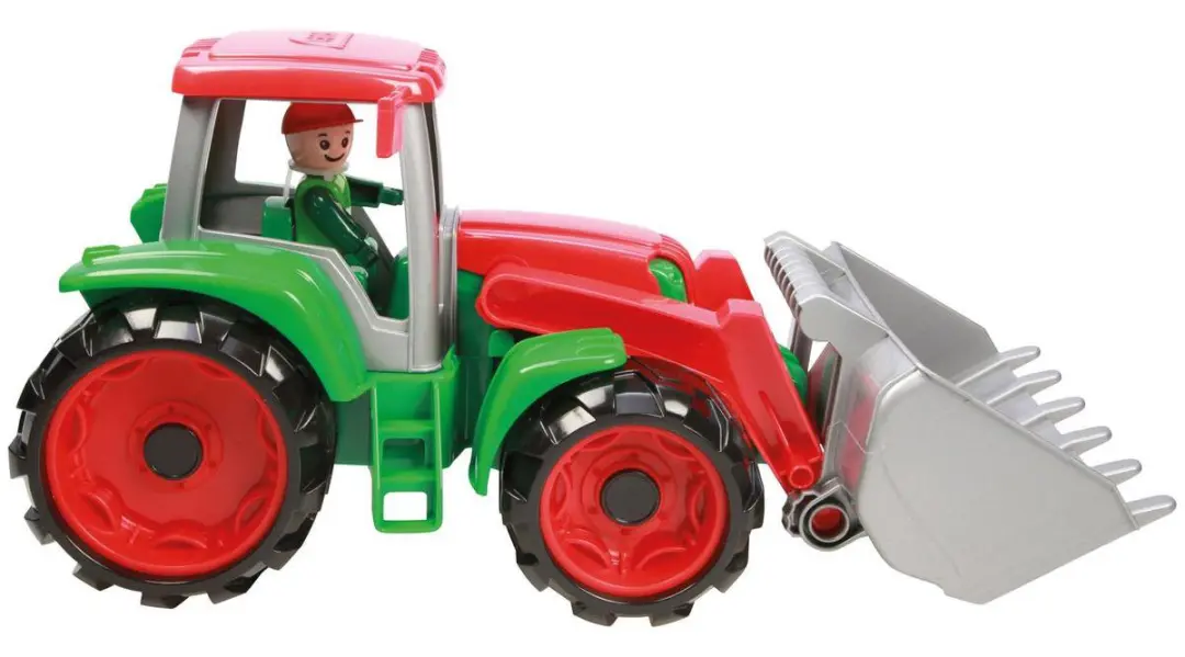 Lena Tractor Met Frontlader en Speelfiguurtje - afbeelding 6 van 6