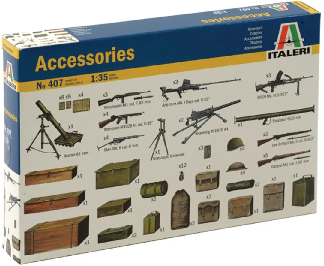 Italeri Modelbouwpakket Militaire voertuigen