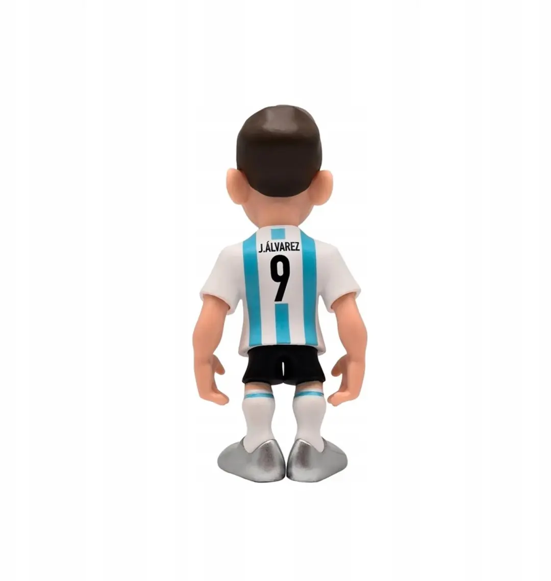 Minix Julián Álvarez Argentinië verzamelfiguur - 12cm - afbeelding 4 van 6