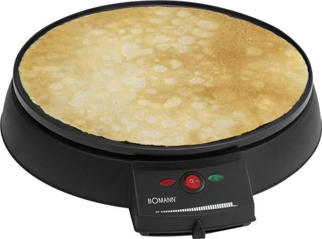 Bomann CM 2221 CB Crêpemaker 900W - Ø29cm - Zwart