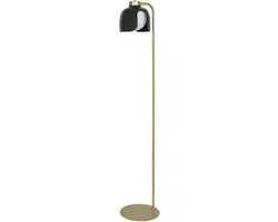 OSRAM DECOR Corolle Vloerlamp, Zwart Metaal Glas, E27 Versie, 270mm, Textielkabe