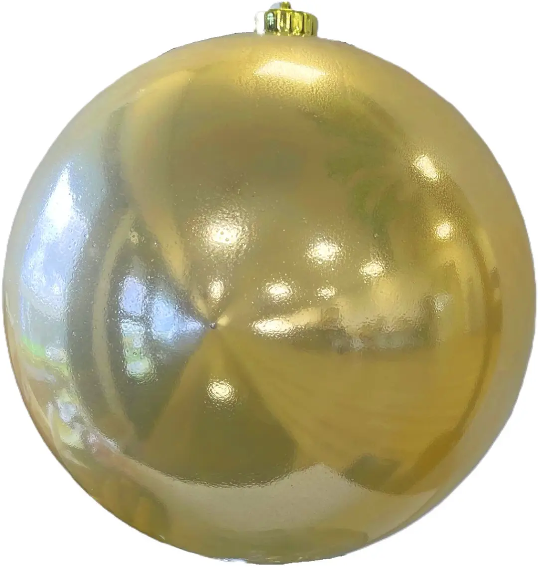 Decoris Kerstbal 20cm Parel