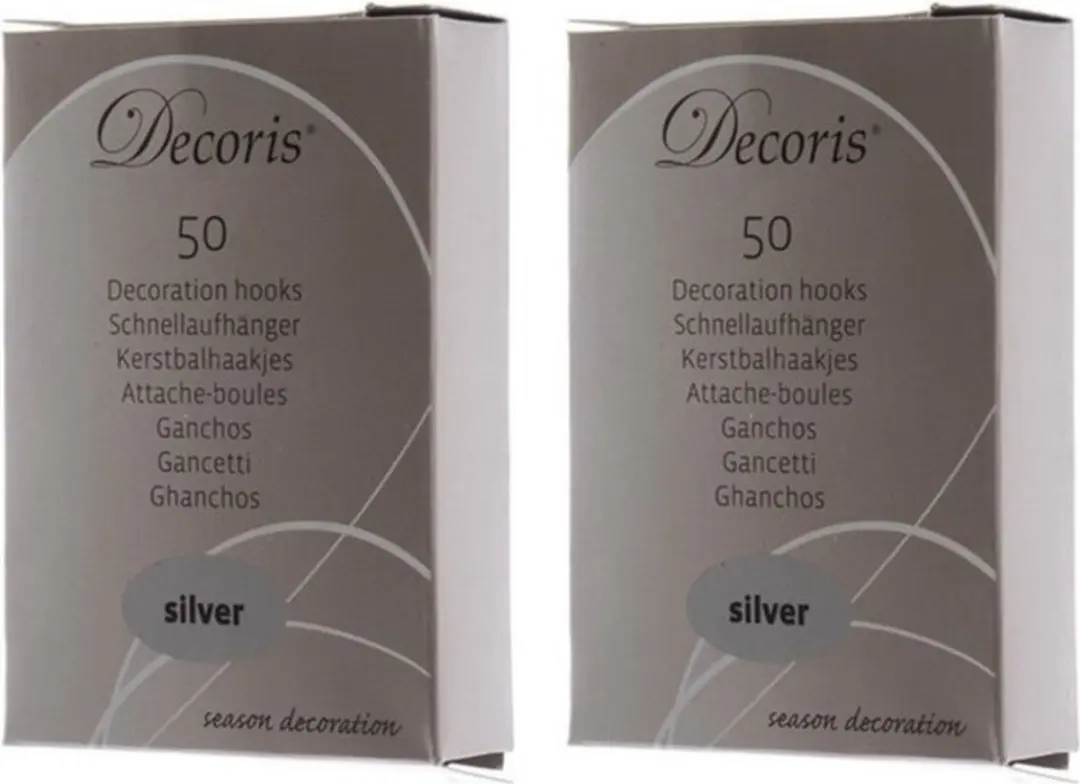 Decoris Kerstbalhaakjes