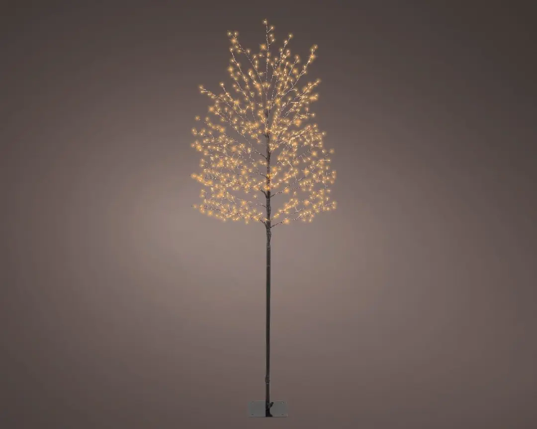 Lumineo Micro LED Kerstboom 180cm - 720 LEDs - Warm Wit - afbeelding 2 van 3