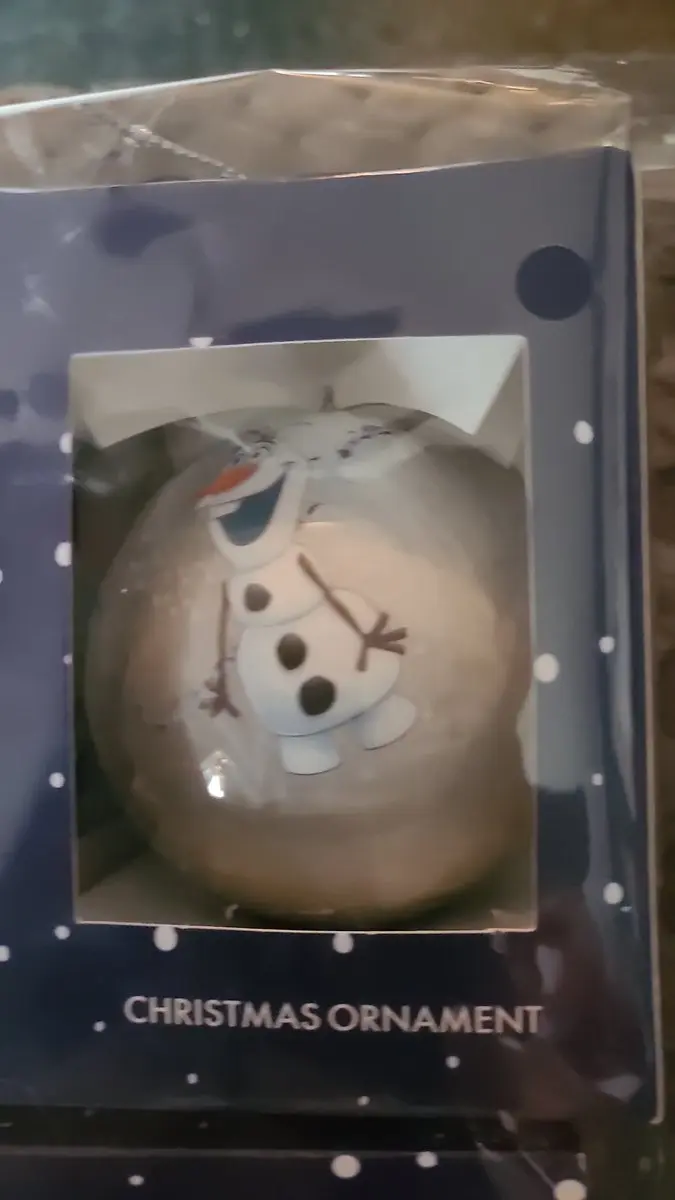 5 x Kerstbal Frozen Olaf