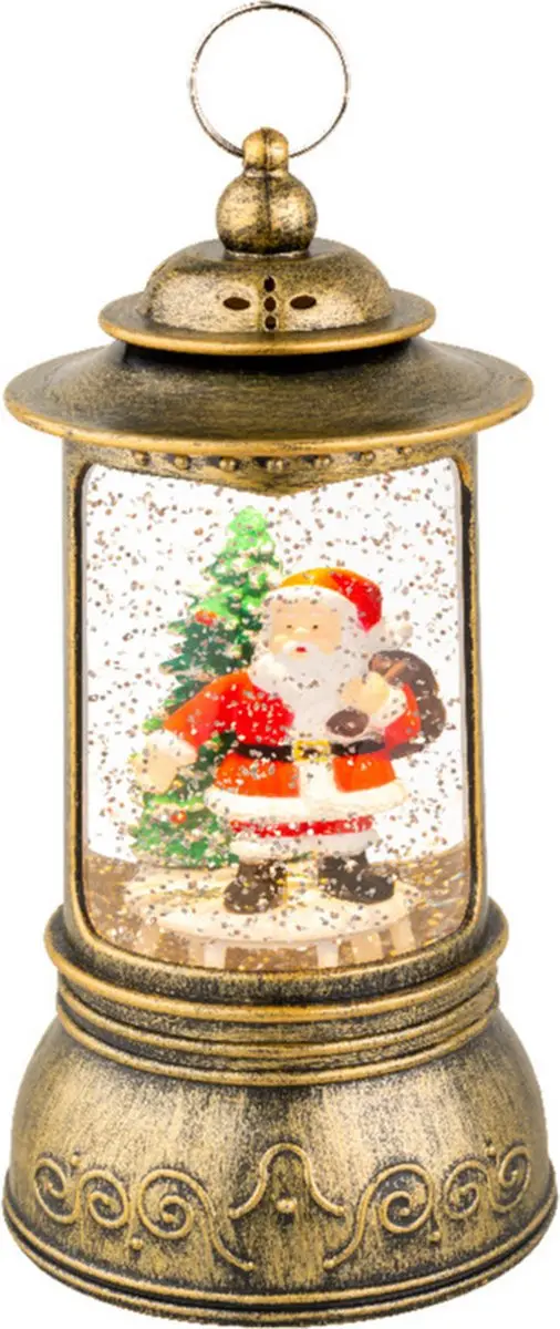 Lumineo Sneeuwbol/snowglobe lantaarn