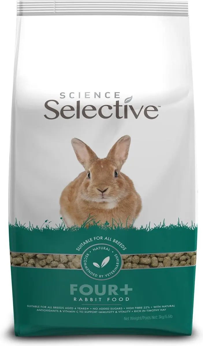 Supreme Selective Konijnenvoer Mature 4+ - 3kg - afbeelding 5 van 6