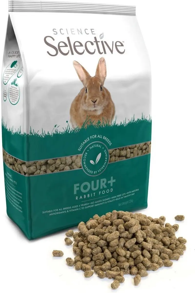 Supreme Selective Konijnenvoer Mature 4+ - 3kg - afbeelding 6 van 6