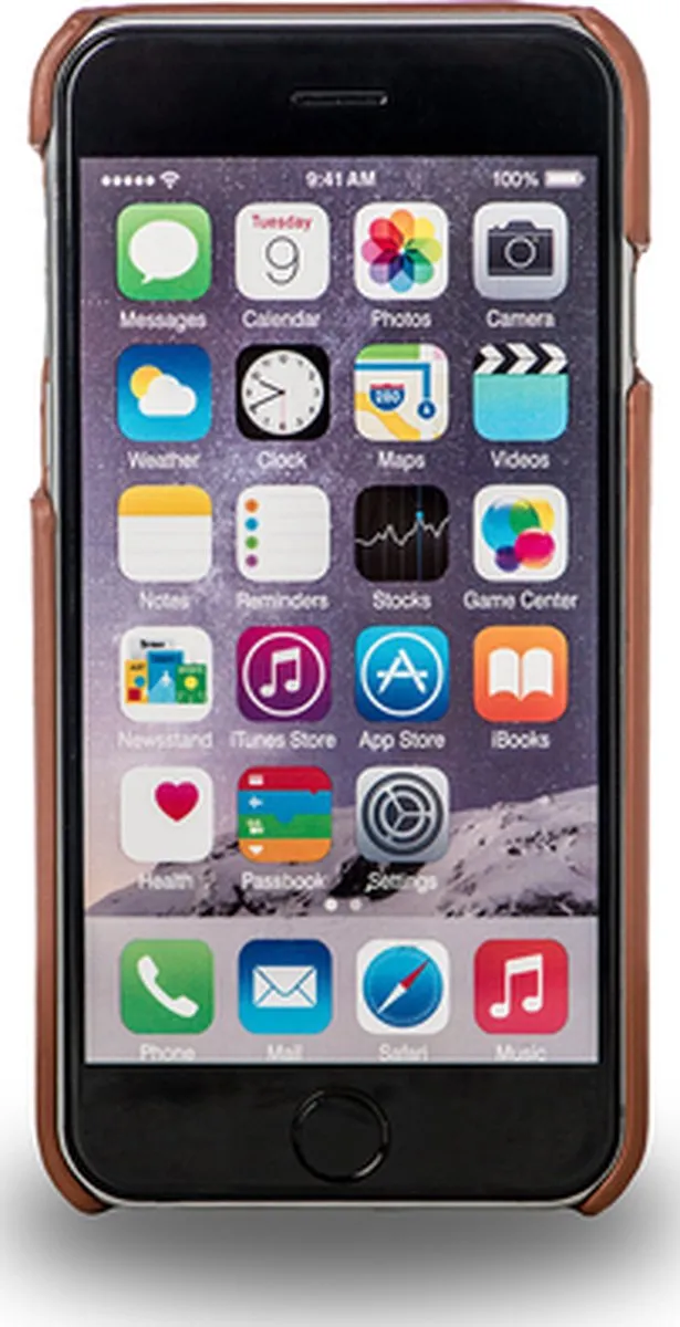 Azuri Elegante Backcover iPhone 7/8/SE(2020) - Bruin