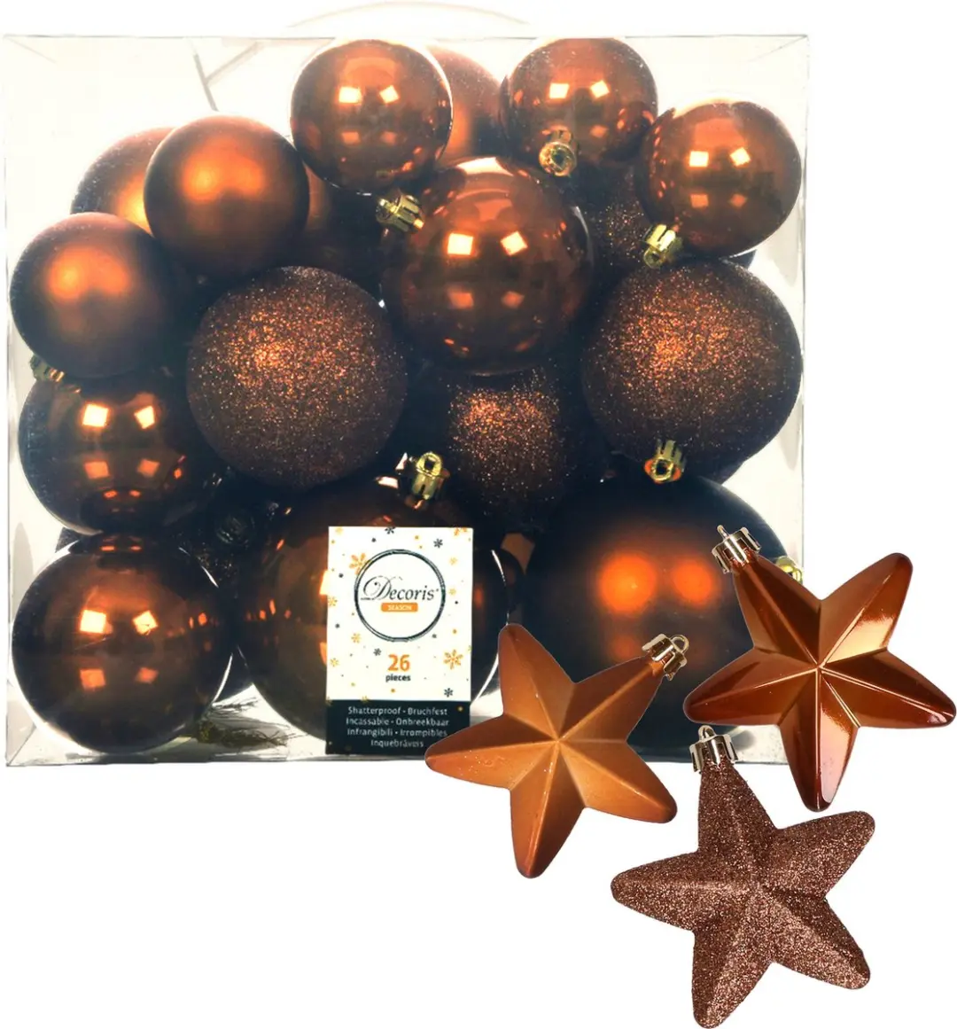 Decoris Kerstballen en Sterren