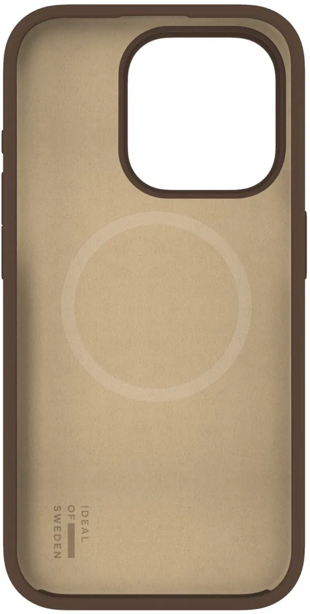 iDeal of Sweden iPhone 15 Pro Silicone Hoes - Mocha Mousse - IDSICMS-I2361P-562