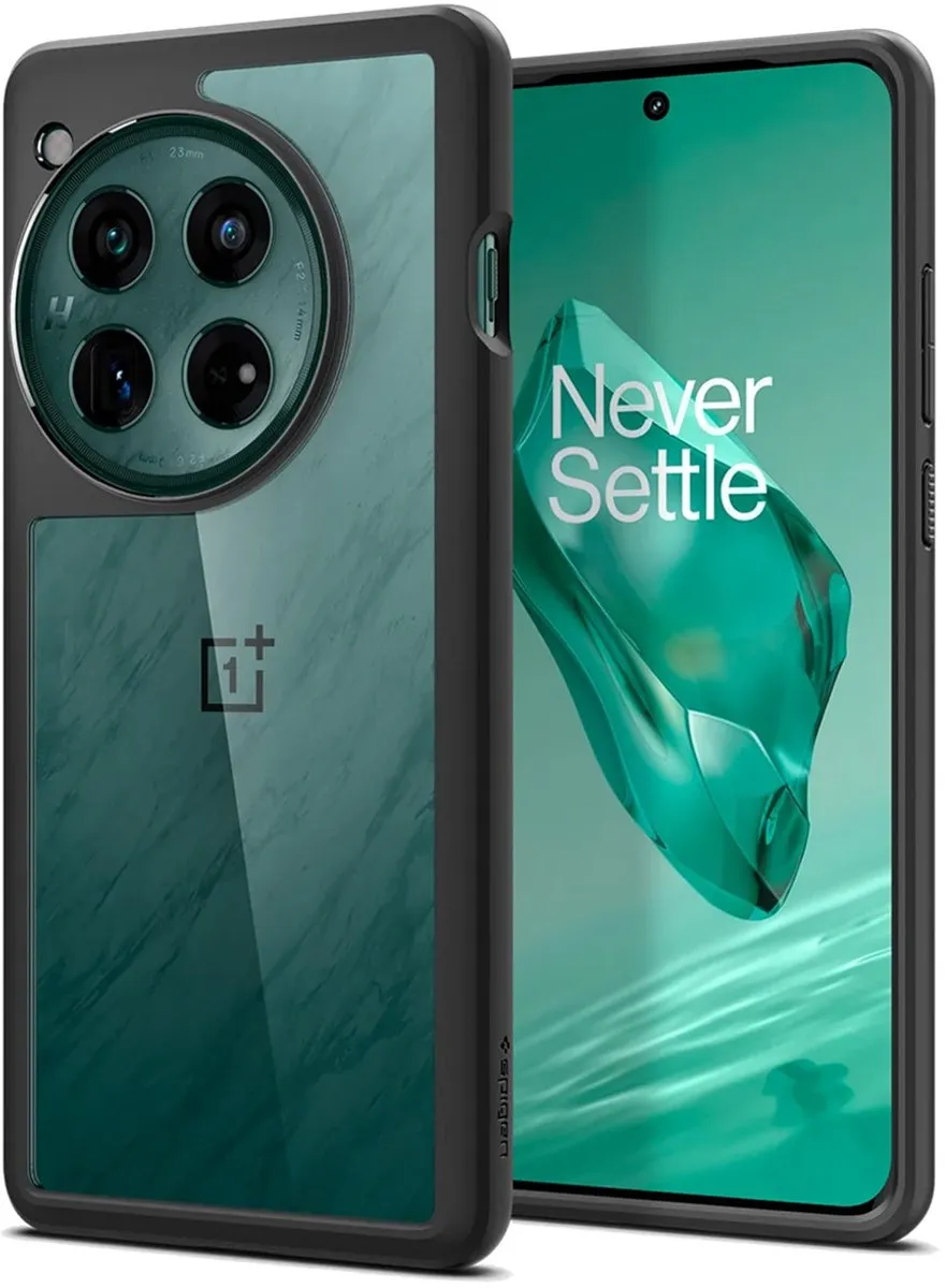 Spigen Ultra Hybrid ACS07378 Hoesje OnePlus 12 - Matte Zwart