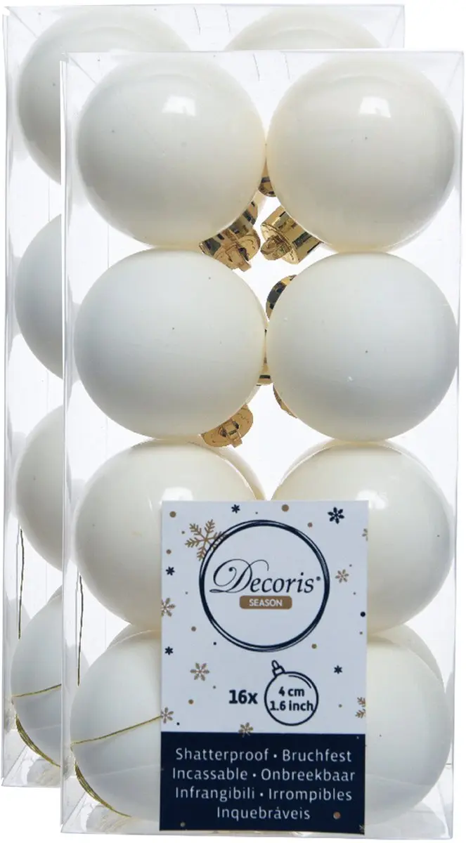 Decoris kleine kerstballen