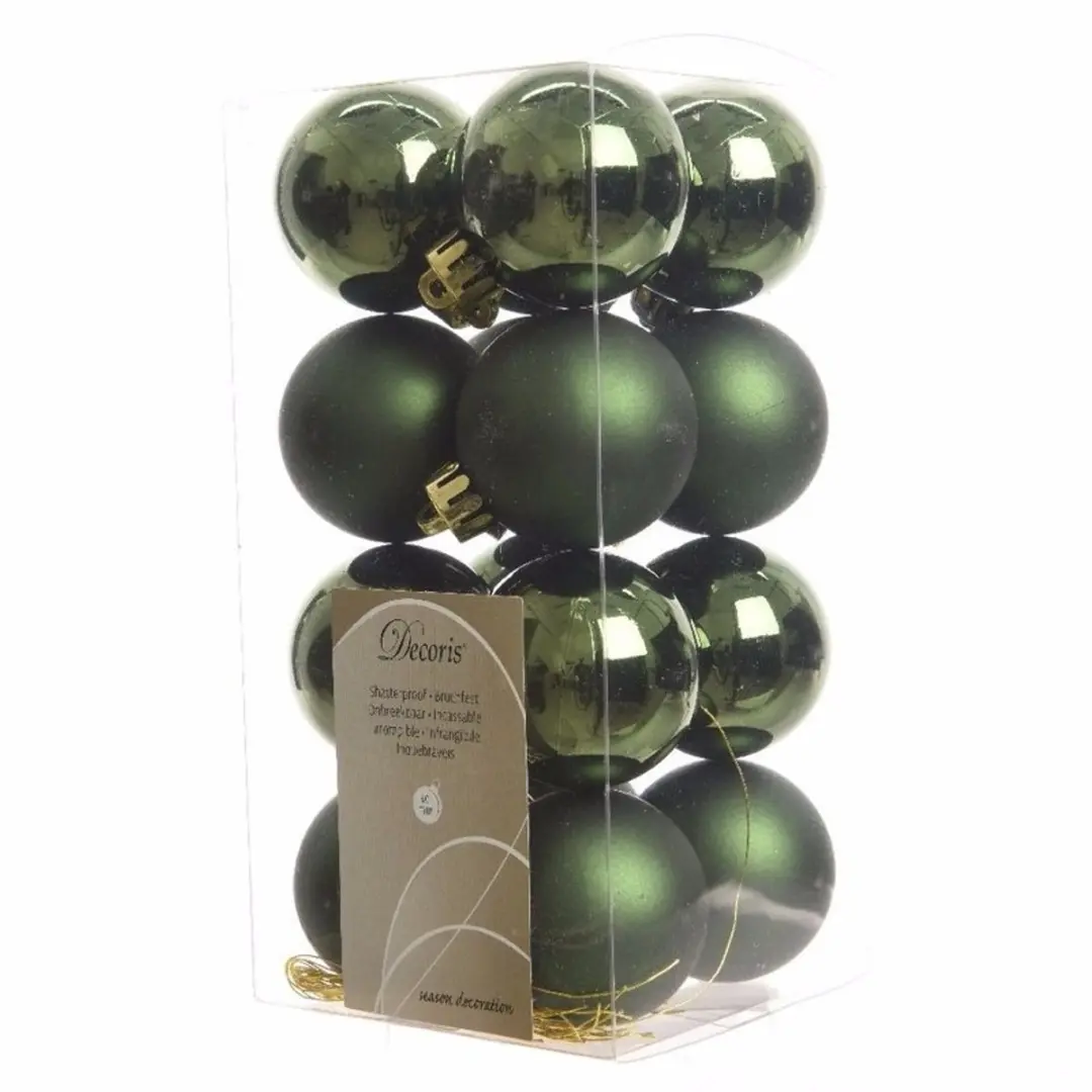 Decoris kleine kerstballen