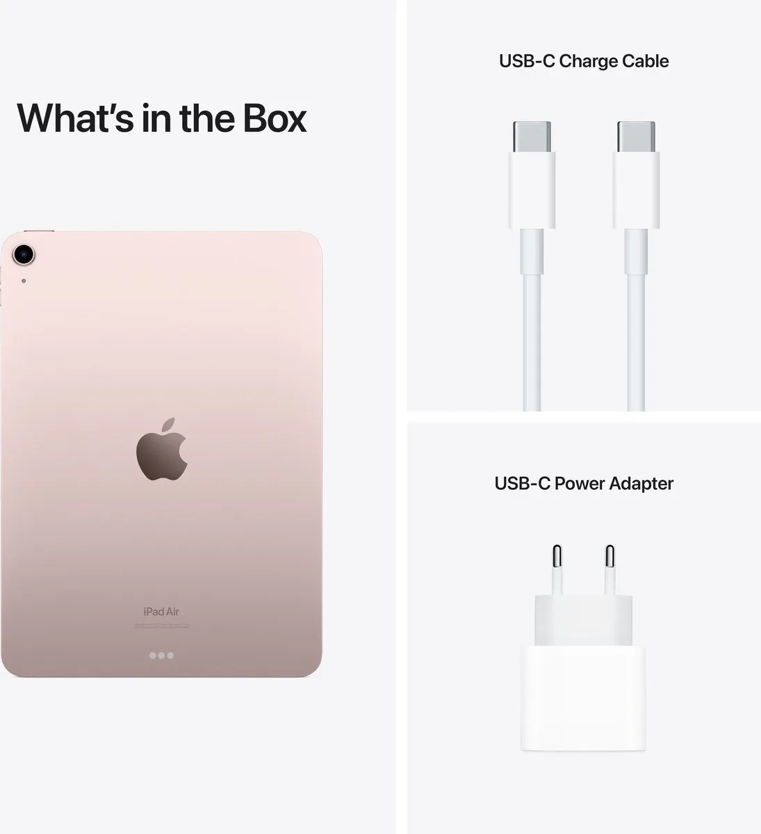 Apple iPad Air 2022 MM9D3NF/A - 64GB - Roze