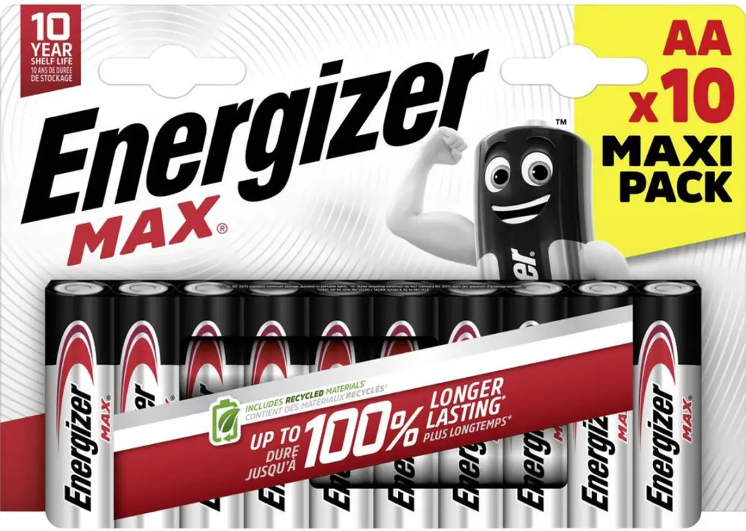 Energizer Max AA Alkaline Batterijen