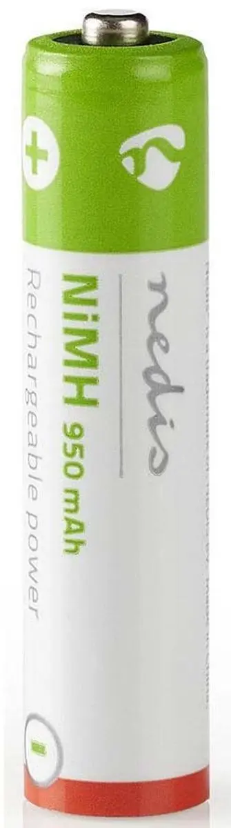 Nedis Oplaadbare NiMH-batterij AAA 950mAh - 4-pak - afbeelding 3 van 6